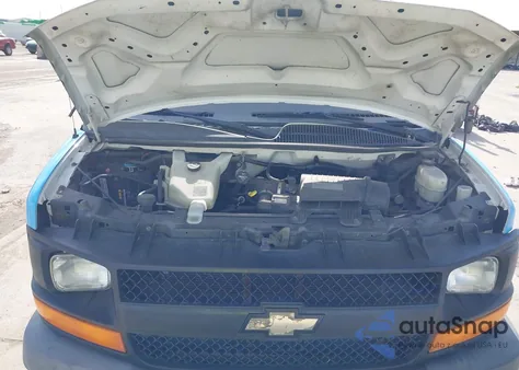 2016 Chevrolet Express 2500 Work Van из США, поврежденный, VIN 1GCWGAFF6G1319690